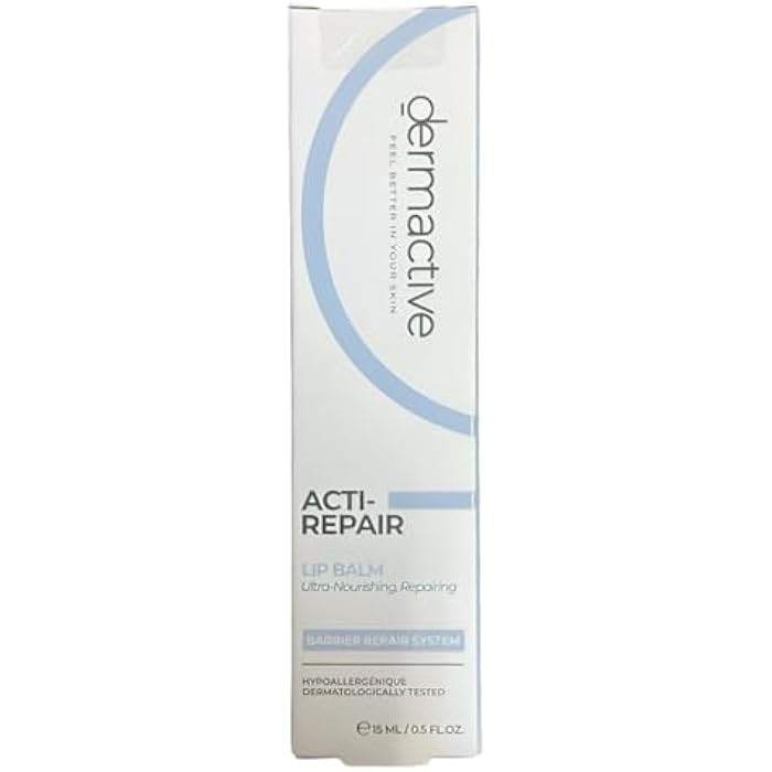 DERMACTIVE Acti-Repair Lip Balm – 15ml | Nourishing Repair Care, Deep Hydration, Protects Dry & Chapped Lips